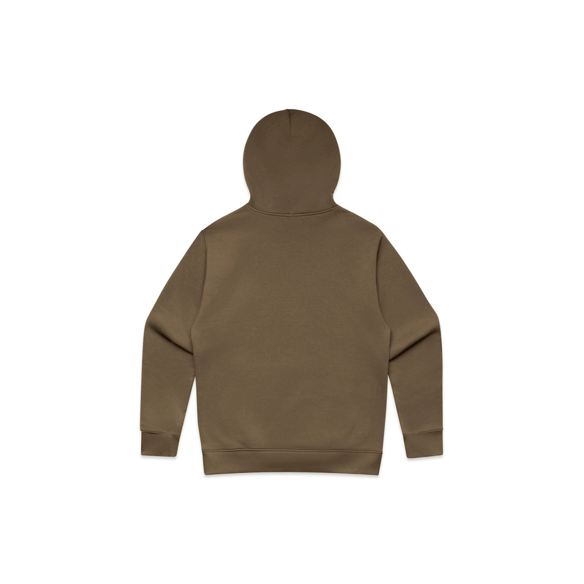 Hoodie front logo brownish