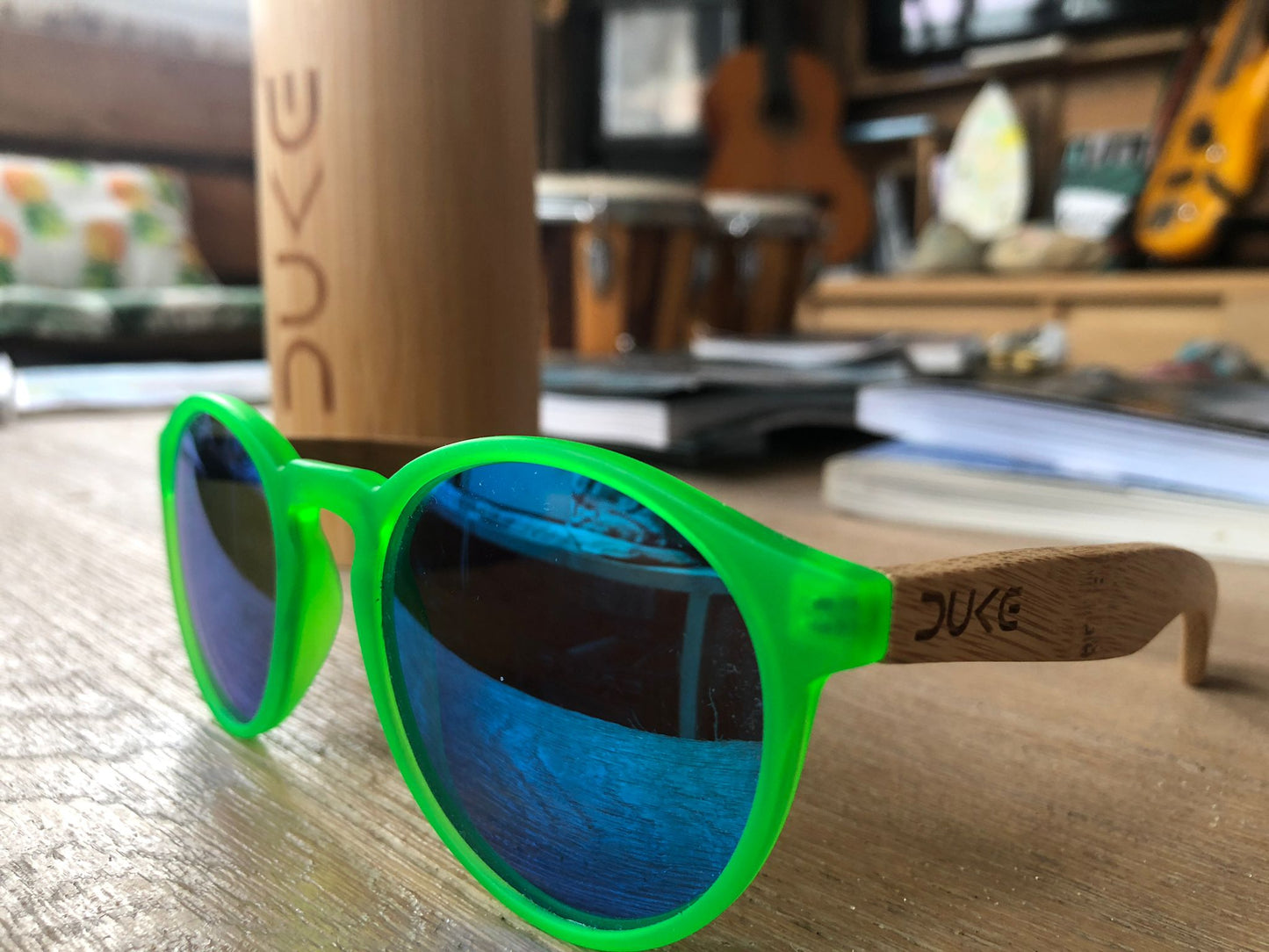 DUKE SONNENBRILLE KINDER BOMBOO / GRÜN