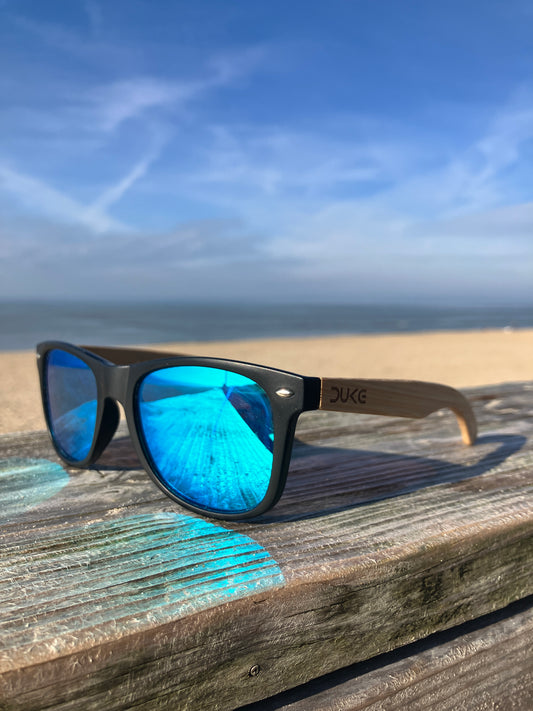 DUKE SUNGLASSES BAMBOO / BLACK