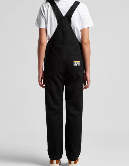 1 PRE-ORDER High5 Women Canvas Overalls - Black