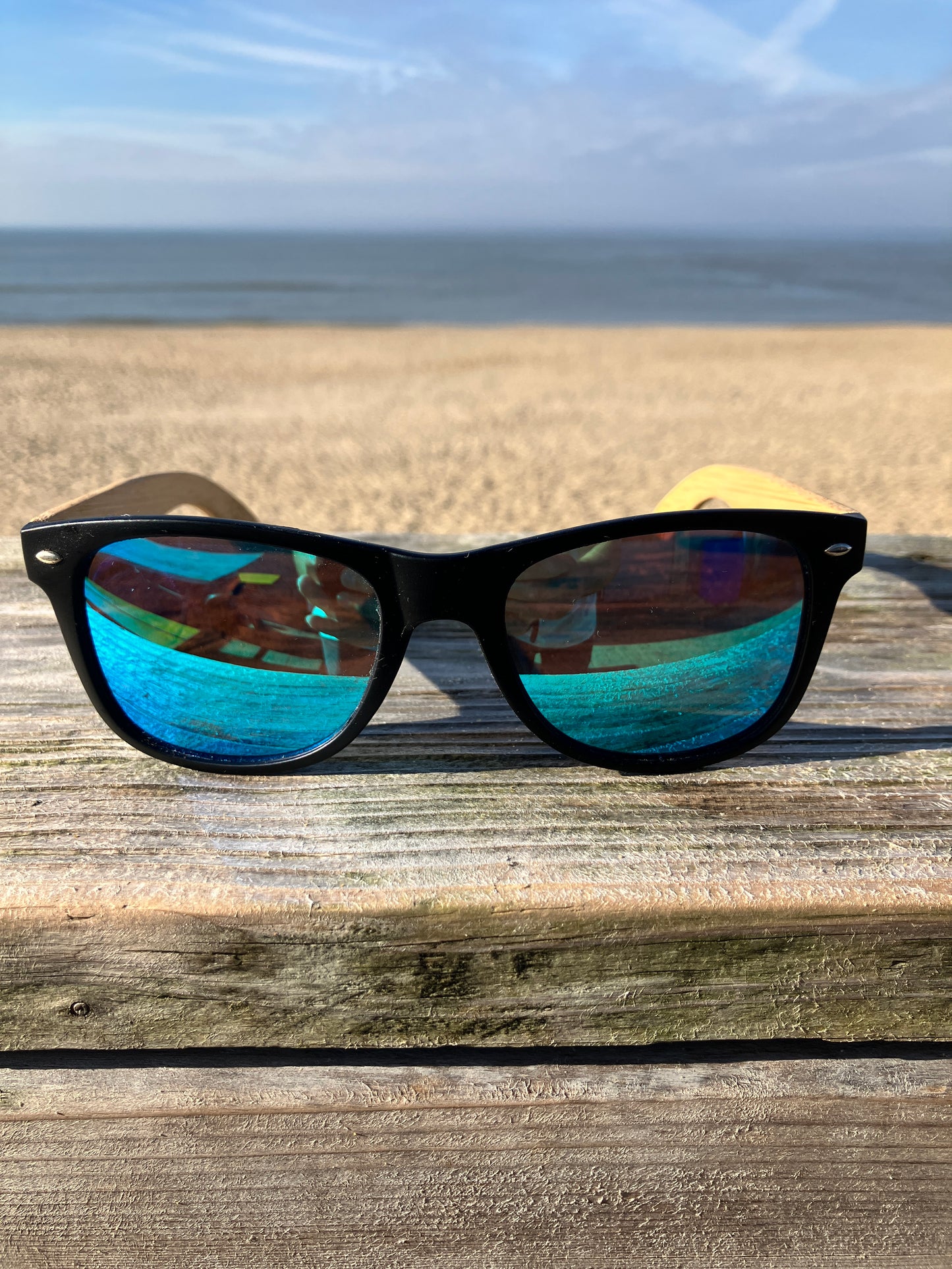 DUKE SUNGLASSES BAMBOO / BLACK