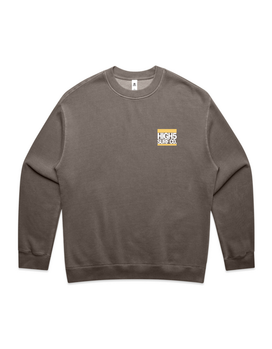 1 PRE-ORDER High5 Surf Crew – Relaxed faded grey