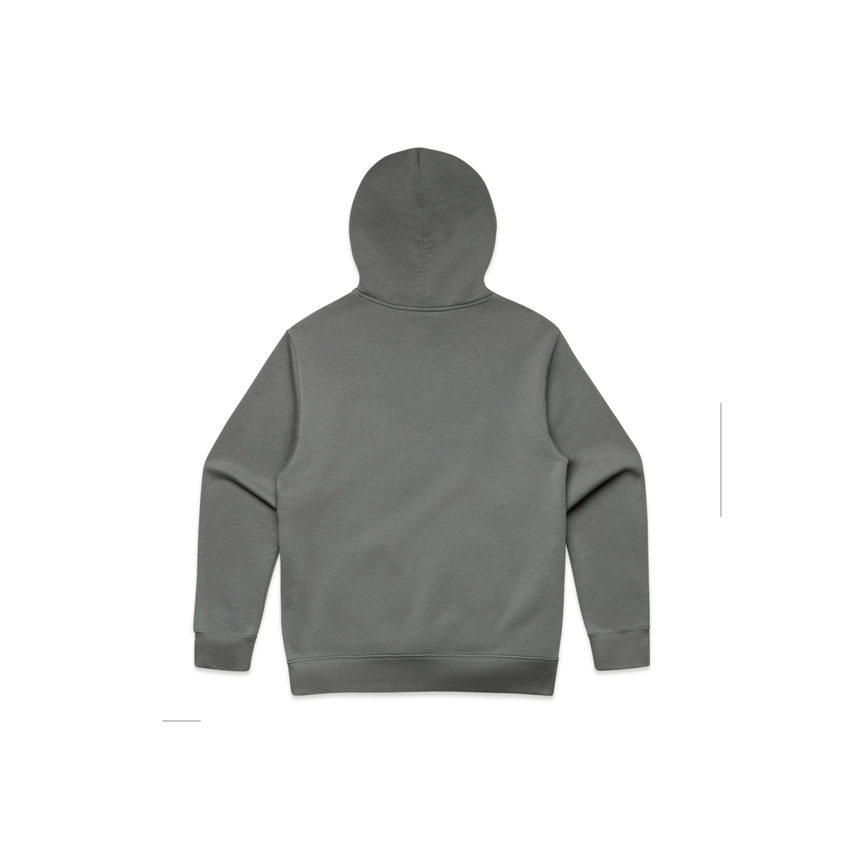 Hoodie front dark grey