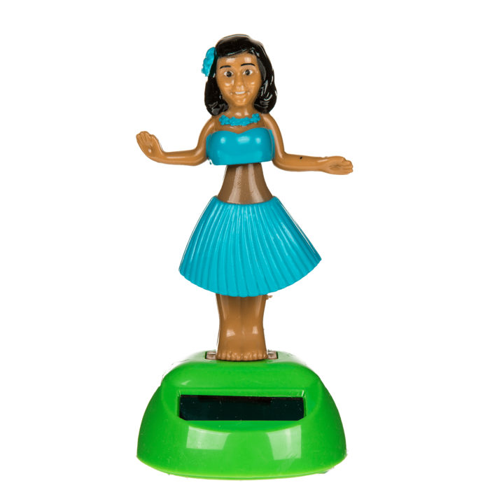 Moveable figurine, Hula Girl I,
