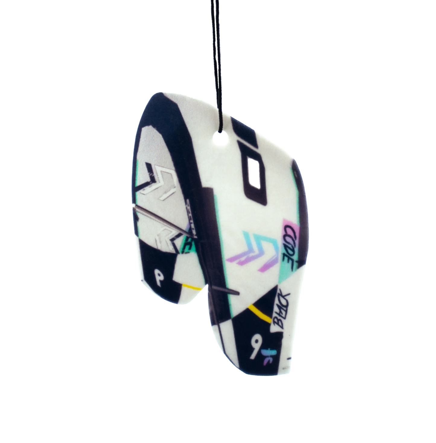 Kite Code Black 2025 Zephyr Rush Car Air Freshener