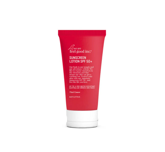 We are feel good sunscreen SPF50 75ml