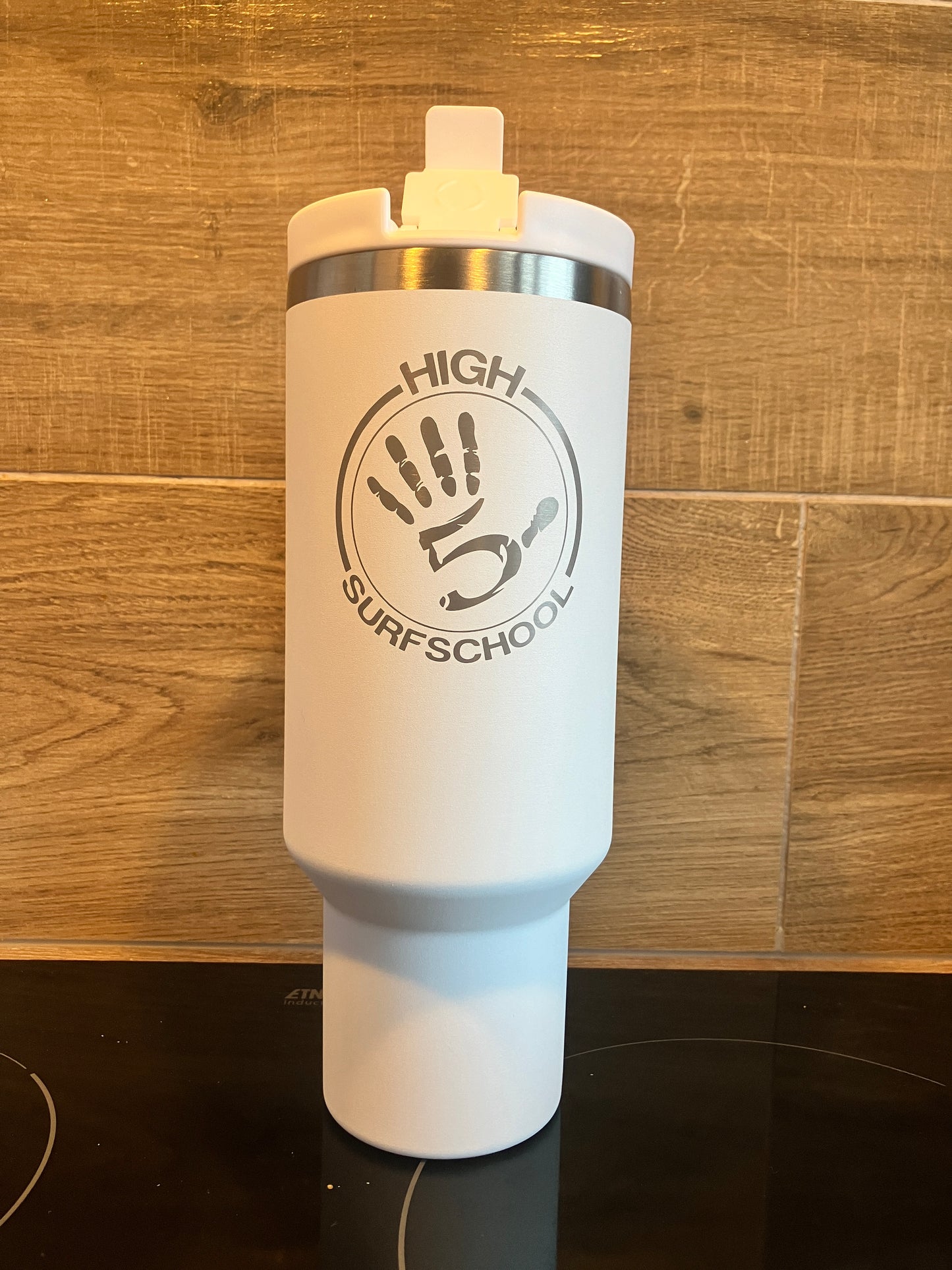 Kumpani Thermo Mug with straw  and Handel
