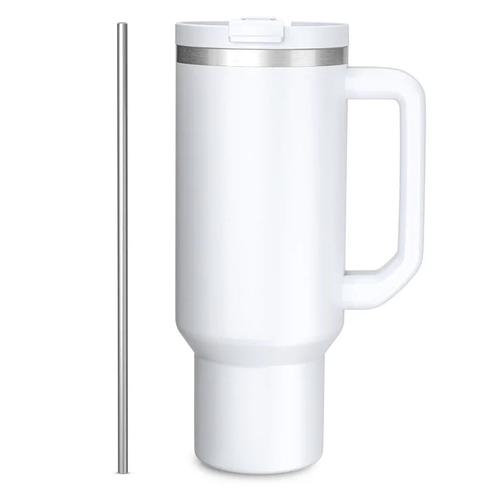 Kumpani Thermo Mug with straw  and Handel
