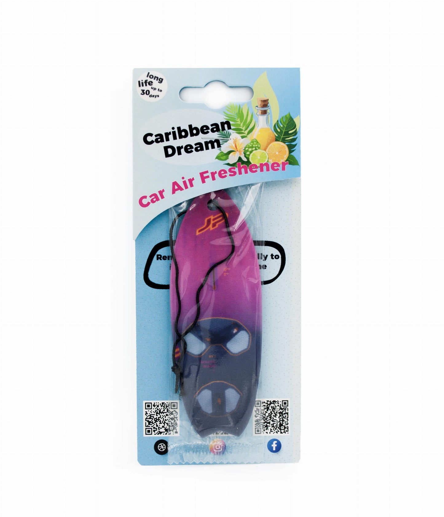Air Freshener Board JP Australia Magic Wave Caribbean Dream
