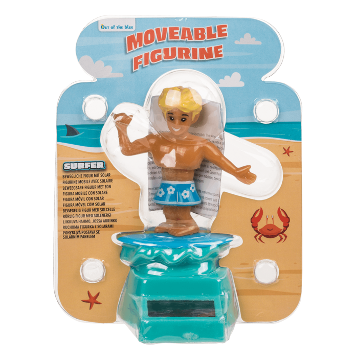 Moveable figurine, Surfer,